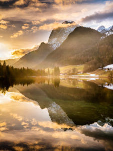 Beautiful landscape in Bavaria Beautiful landscape in Bavaria